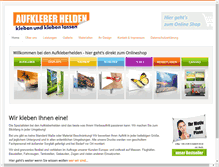 Tablet Screenshot of foliendruck-autoaufkleber.de